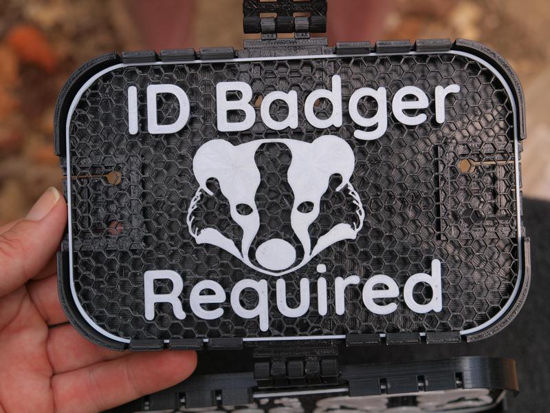 ID Badger signs