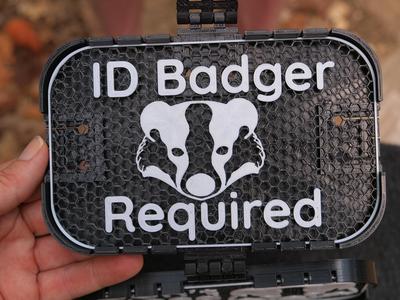 ID Badger signs