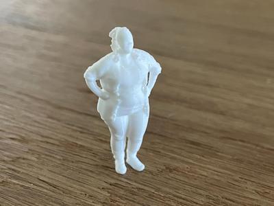 Small Stout Woman