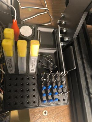 Upgrades for RattmMotor 3020 Plus CNC router: Tool drawer