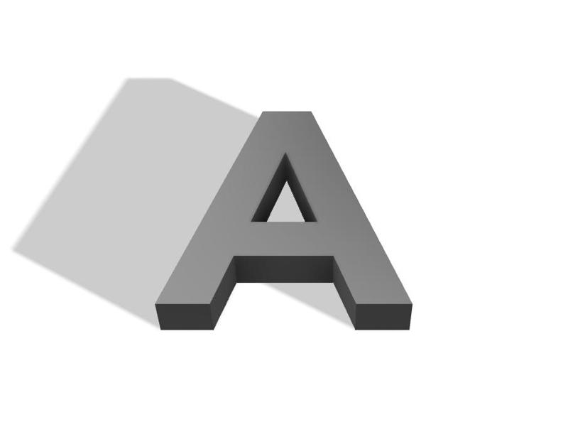 Letter A