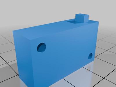 Arcade Microswitch button template.
