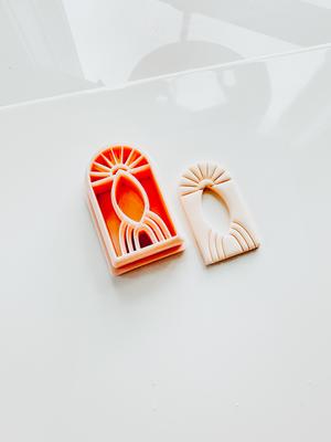 Sunny Row Emboss Embossed Clay Cutter