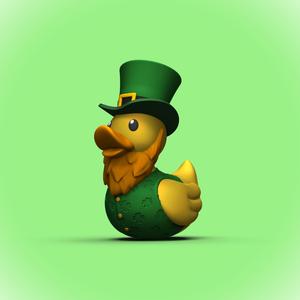 St. Patty's Leprechaun Duck (Multi-Color 3mf)