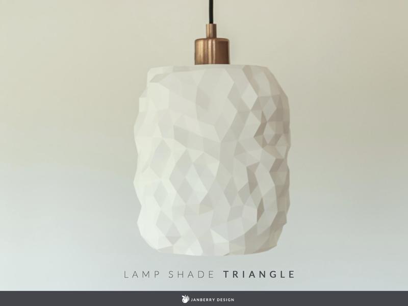 Lampshade - Triangle displaced