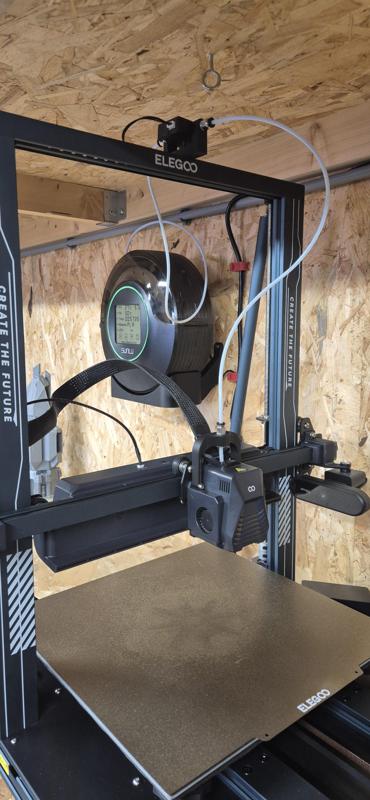 Neptune 4 Reverse Bowden Horizontal Filament Sensor Mount