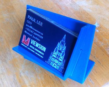 Business Card Desktop Holder