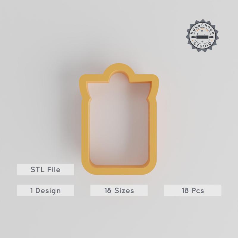 Backpack Shape Cutter Set, 18 Sizes from 0.75"-5", Perfect for Cookies, Fondant & Clay, Travel Adventure Bag Design PRODUCT_2747