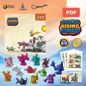 Dodos Riding Dinos - Print & Play included!