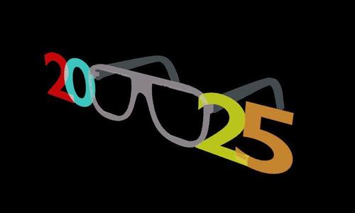 2025 New Year Glasses