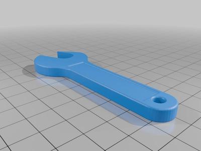 Pocket Wrench Keychains – Metric (M4–M8)