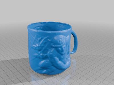 McDonalds Batman Forever coffee mug set