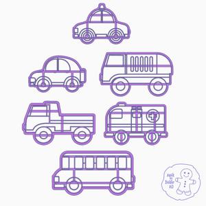 Cars Cookie Cutters Set