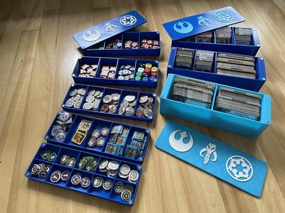 Magnetic Storage Boxes for Imperial Assault tokens & cards