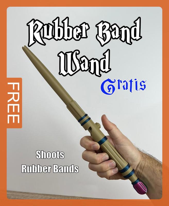 GEARXYZ Rubber Band Wand Gratis