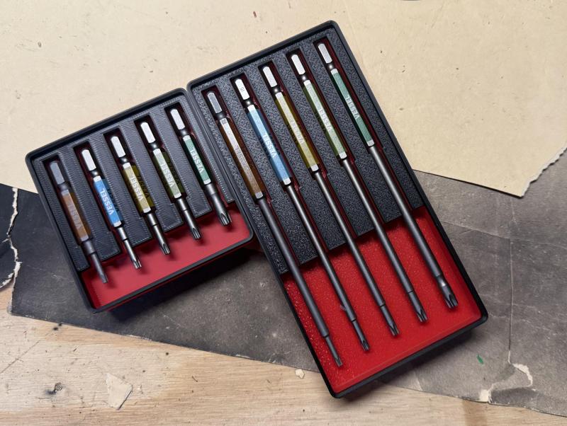 VESSEL Torx Bits Gridfinity