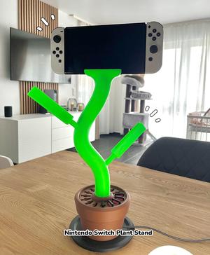 Plant Stand for your Nintendo Switch - Fan Art