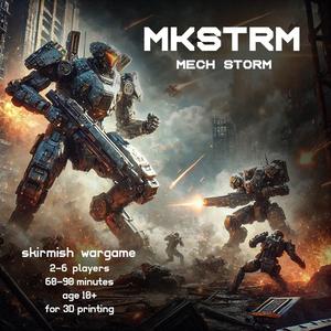 MKSTRM - Mechstorm Board game 