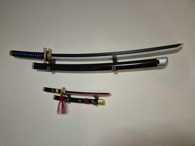 Catana and Wakizashi Wallmount