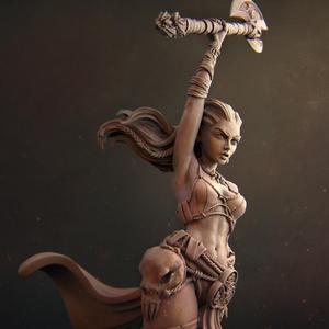 Sia the Elf Barbarian