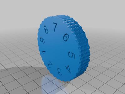 Dillon Powder Measure knob remix - counter-clockwise