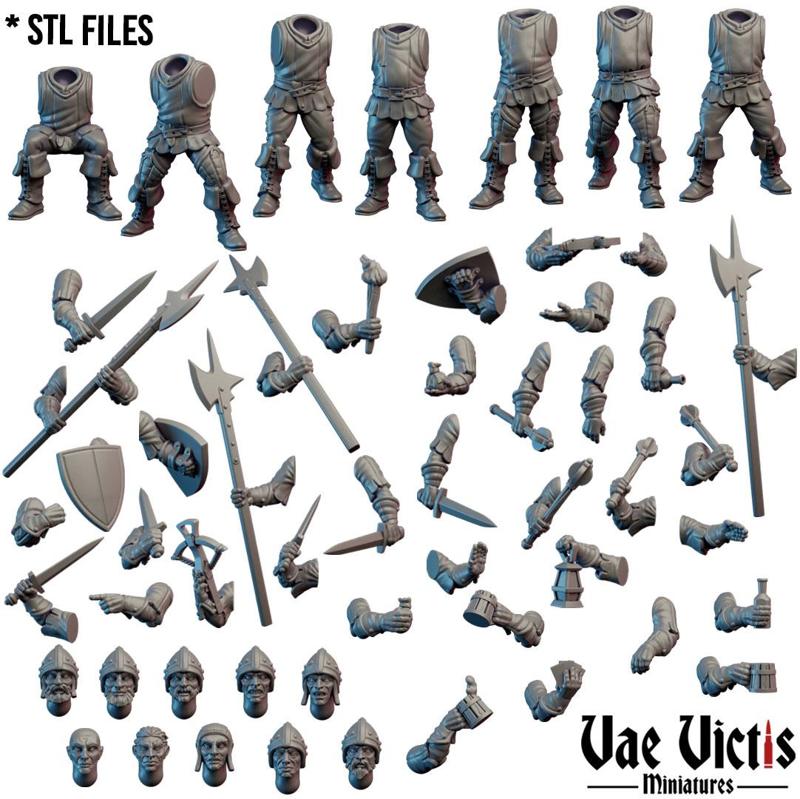 Modular Village Guards Pack  [PRE-SUPPORTED]