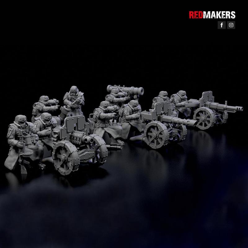 Ice Warriors - Heavy Support Squad of the Imperial Force
