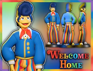 Wally Darling 3D Figure Stand - Welcome Home