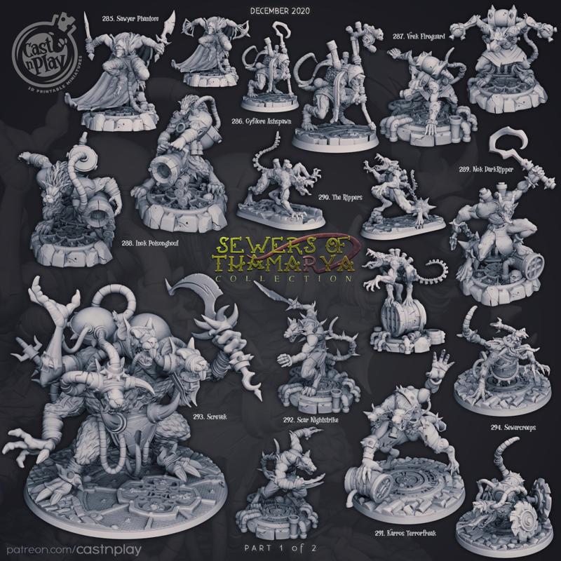 Sewers of Thamarya (Pre-Supported Bundle)
