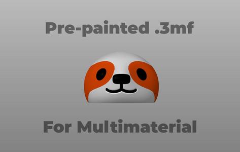 Flexi Sloth Multimaterial Face