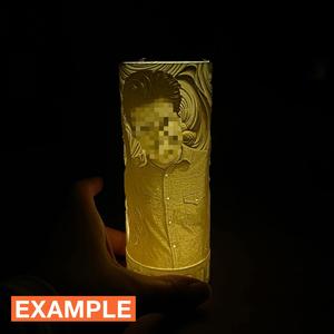 Lithophane lamp