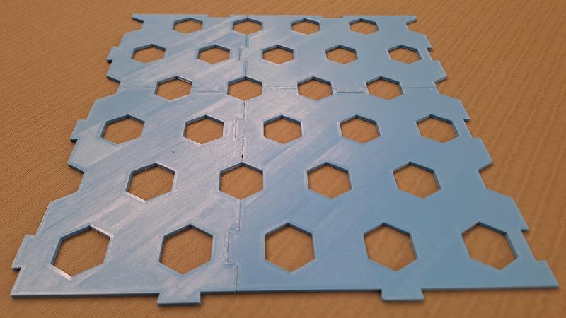 Gravitrax hexagonal plate refined