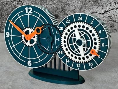 Clock with Time Zone(s)