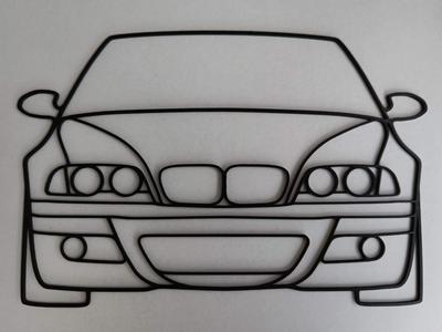 BMW M3 E46 Wall Art