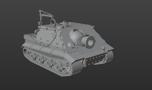 380mm Sturmörser (Sturmtiger Tank) with Crane and Stowage
