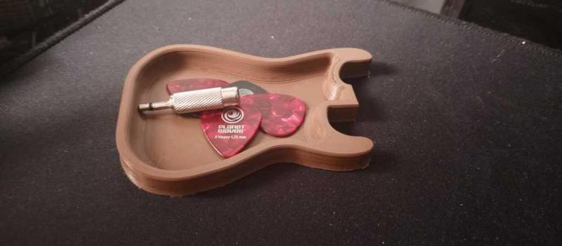 Guitar Pick Tray / Music Accessories Holder - Bandeja para púas / Organizador de accesorios de música