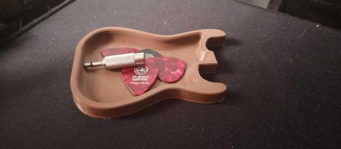 Guitar Pick Tray / Music Accessories Holder - Bandeja para púas / Organizador de accesorios de música
