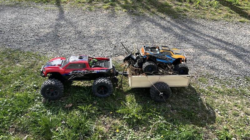 Custom RC Trailer Flex Size for 1:10 1:8 1:6 etc.