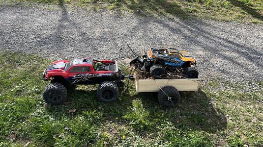 Custom RC Trailer Flex Size for 1:10 1:8 1:6 etc.