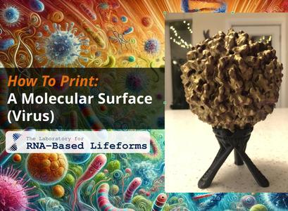 Tutorial: Print a Molecular Surface like a Virus (Brew-Killer Virus)