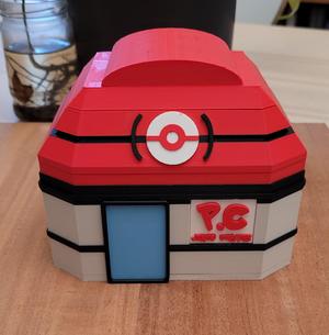 Pokecentre Deck Box - Jinto Creates.3mf
