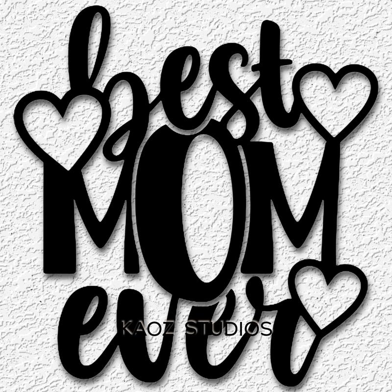 best mom ever sign happy mothers day wall art mom decor