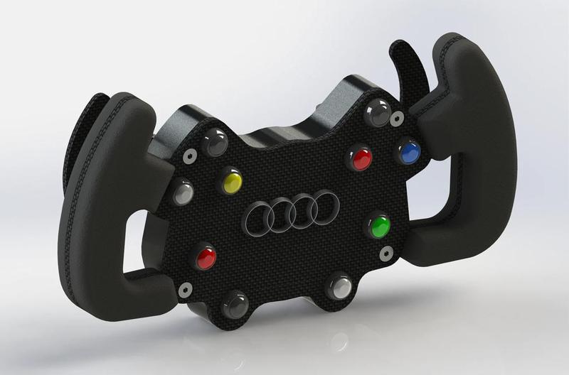 DIY Audi DTM Steering Wheel