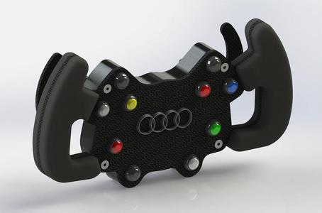 DIY Audi DTM Steering Wheel