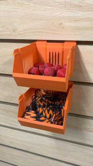 Slatwall Bin Box