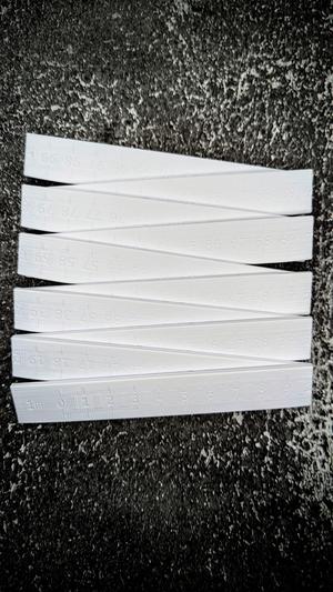 1m Folding Ruler Print in Place Measuring Tool