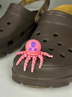 Jellyfish Crocs Charm.3mf