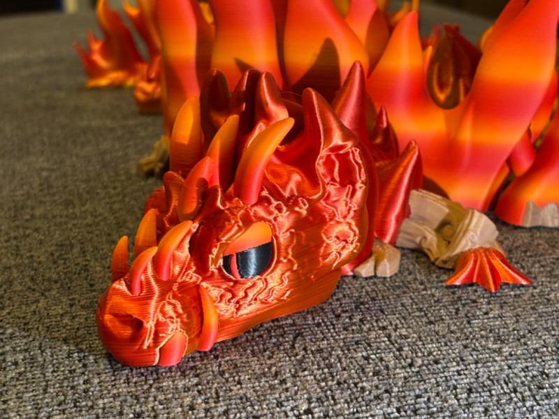 Campfire Dragon