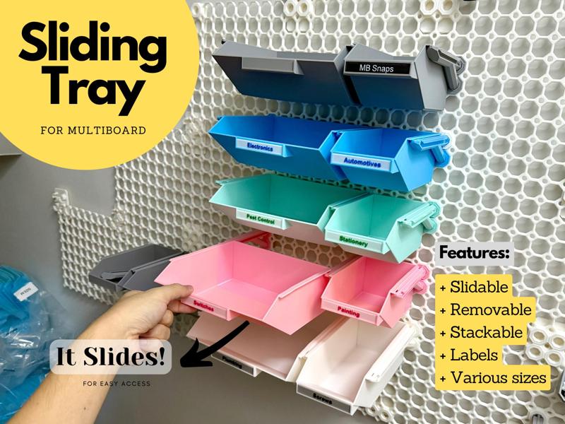Sliding Tray for Multiboard
