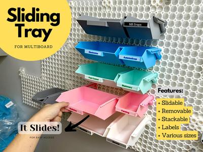 Sliding Tray for Multiboard